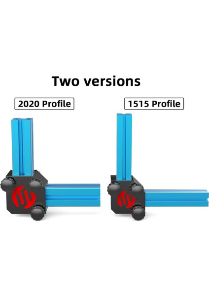 Voron V0 0.1/0.2 Mikrometre Salata Çatalı Rigrat 3D Yazıcı Için Dik Açı Cetvel Kurulum Yardımcısı, 1515 Profil Için (Yurt Dışından) indirimleri