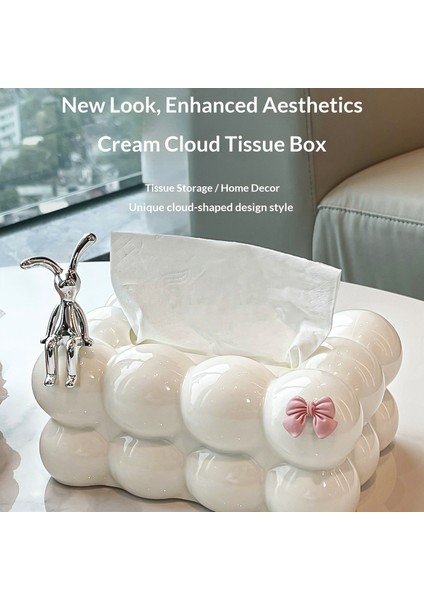 Oturma Odası Yemek Masası Için Avrupa Tarzı Krem ​​rengi Hatmi Plastik Mendil Kutusu (Yurt Dışından) fırsatları