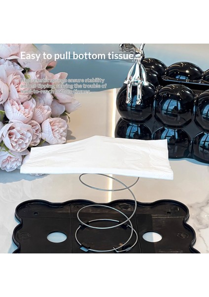 Oturma Odası Yemek Masası Için Avrupa Tarzı Krem ​​rengi Hatmi Plastik Mendil Kutusu (Yurt Dışından) indirimleri