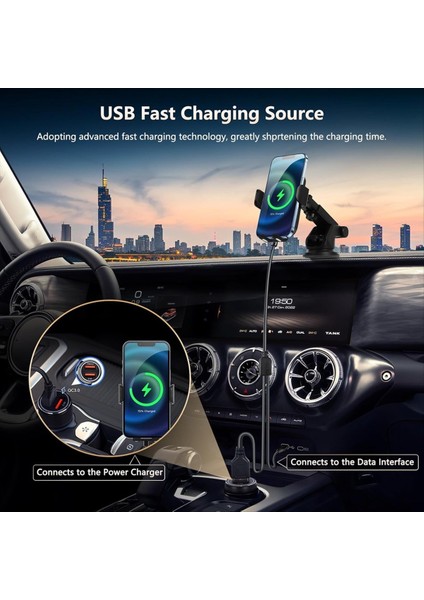 Kablosuz Carplay Adaptörü Android Auto Dongle &amp 15W (Yurt Dışından) indirimleri