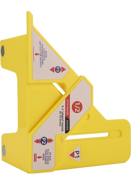 1/2 Ölçü Iş Parçası Merkez Bulucu Çizici Alet Hassas Otomatik Merkez Işaretleme Ölçümü Ağaç Işleme Aleti (Yurt Dışından)