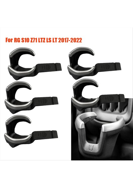 5pcs Araba Çizgi Fincan Tutucu Trim 52124622 Chevrolet Rg Için Colorado S10 Z71 Ltz Ls Lt 2016-2022 Hava Havalandırma Altında Tutucu (Yurt Dışından) fırsatları