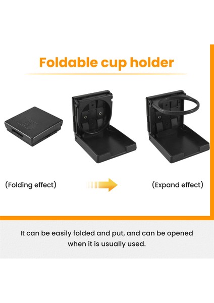 2pcs Araba Içecek Tutucu Fincan Tutucu Katlanabilir Su Şişesi Bardağı Araba Kamyonu Teknesi Için Montaj (Yurt Dışından) indirimleri