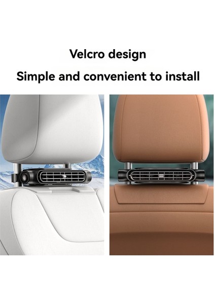 Koltuk Araba Fan Taşınabilir Eklentisi Üç Veed Head Römork Fan Arka Soy Head Rest Fan Arka Koltuklar Hayranlar Otomobil Hiktar Dönüşü Fan (Yurt Dışından) modelleri