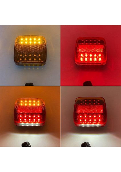 Çekme Kamyonu Için Kablosuz Römork Işıkları Kiti Şarj Edilebilir LED Çekme Işığı Tekne Römork Rv Için Manyetik ile (Yurt Dışından) fiyatları