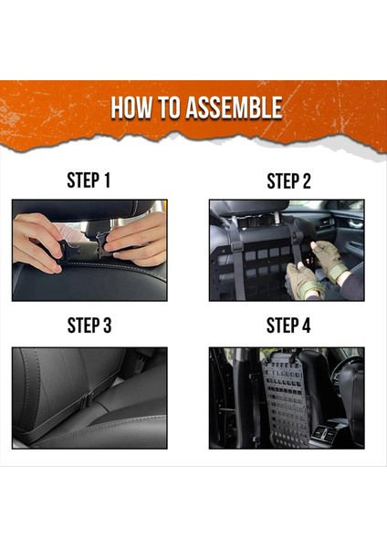 Araba Koltuğu Arka Panel Organizatör Çok Fonksiyonlu Ay (Yurt Dışından) fiyatları