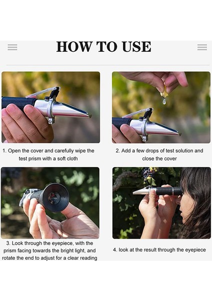 El Tipi Refraktometre, RHB-90ATC Dijital 0-90% Dijital Brix Refraktometre, Bal Nem Ölçer, Şeker Içeriği Ölçer (Yurt Dışından) fiyatları