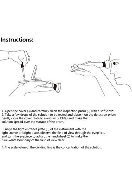El Tipi Refraktometre, RHB-90ATC Dijital 0-90% Dijital Brix Refraktometre, Bal Nem Ölçer, Şeker Içeriği Ölçer (Yurt Dışından) modelleri