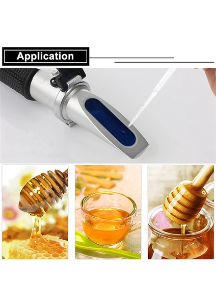 El Tipi Refraktometre, RHB-90ATC Dijital 0-90% Dijital Brix Refraktometre, Bal Nem Ölçer, Şeker Içeriği Ölçer (Yurt Dışından) indirimleri