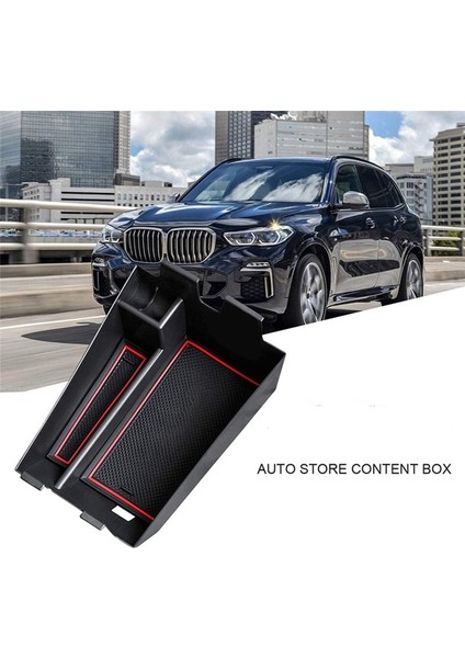 Bmw Için Araç Kol Resim Kutusu Depolama Kutusu Kılıf Tepsisi 2019 2020 2021 X5 G05 X6 G06 X7 G07 Otomatik Kol Rest Conter Conter Organıer (Yurt Dışından) modelleri