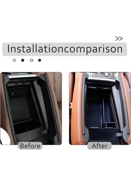 Bmw Için Araç Kol Resim Kutusu Depolama Kutusu Kılıf Tepsisi 2019 2020 2021 X5 G05 X6 G06 X7 G07 Otomatik Kol Rest Conter Conter Organıer (Yurt Dışından) indirimleri
