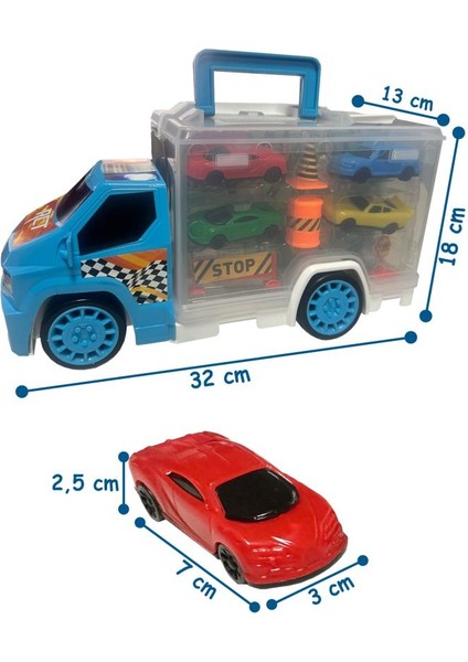 Taşıma Çantalı Plastik Oyuncak Araba Trafik Seti modelleri