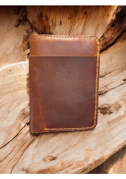 Linda El Yapımı Hakiki Gerçek Deri Pasaport Kılıfı Cüzdan Kartlık Kadın Erkek modelleri