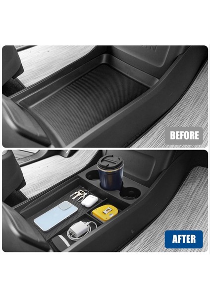 Rivian R1T/R1S 2022-2024 Konsol Saklama Kutusu Aksesuarları (Yurt Dışından) fırsatları
