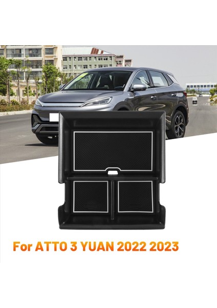 Byd Atto 3 Yuan Ev 2022 Atto3 Otomobil Merkezi Konsolu Btorage Kutusu Kolçak Kutusu Depolama Tepsisi Aksesuarları (Yurt Dışından) fırsatları