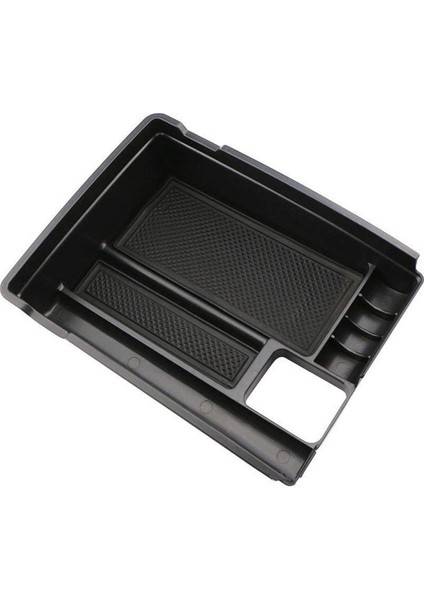 Nissan Rogue X-Trail 2014-2021 Otomobil Merkezi Konsol Organizatörü Koltuk Depolama Tepsisi Iç Aksesuarlar-Siyah (Yurt Dışından)