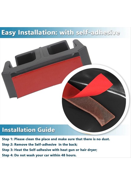 Ford Bronco 2021-2023 Için Araba Arka Su Bardağı Tutucu Içecek Braketi Saklama Kutusu (Yurt Dışından)