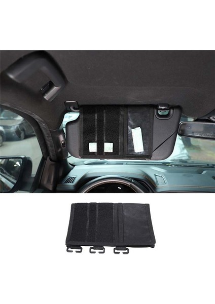 Ford Ranger Için 2015-2021 Sun Visor Depolama Çantası Güneş Vizör Organizatör Çok Fonksiyonlu Depolama Rafı Araç Aksesuarları (Yurt Dışından) fiyatları