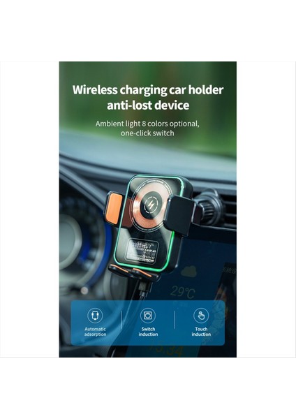 Kablosuz Şarj Cihazı Telefon Tutucu Hava Havalandırma Montajı Cep Telefonu Desteği Hızlı Şarj Için Standı (Yurt Dışından) modelleri