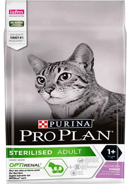 Proplan Sterilised Tavuklu Hindili Kedi Maması 1.5 kg