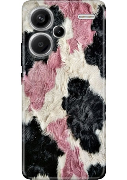 Xiaomi Redmi Note 13 Pro Plus 5g Kılıf Desenli Baskılı Tpu Rubber Kapak Kıvırcık Kürk