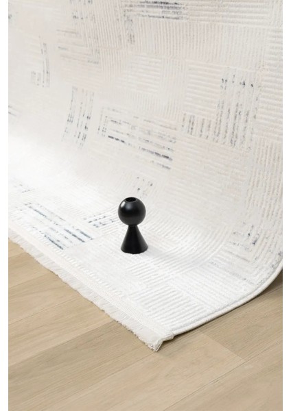 Seyran Halı Sahra 15500 Mavi Akrilik Pamuk Taban Modern Salon Koridor Halısı Yolluk indirimleri