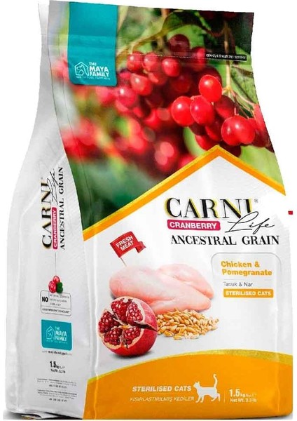 Life Kısır Kedi Maması 10 Kg Tavuk Nar Kızılcık fiyatları