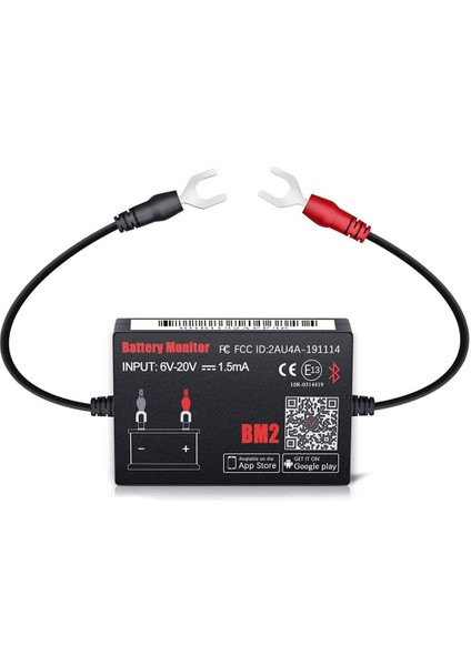 Bluetooth Bm2 12 V Pil Monitörü Araç Akü Analizörü Android Ios Telefon Için Test Pil Teşhis Aracı (Yurt Dışından)