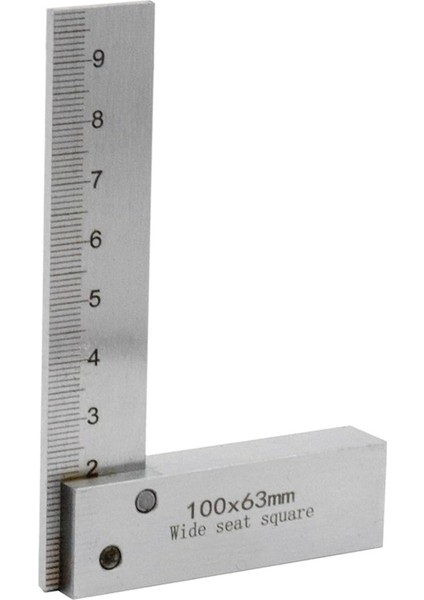 Makinist Kare Aleti 90 Derece Sağ Marangoz Ölçüm Aleti Dik Açı Cetvel L Tipi Geniş Tabanlı Kare Cetvel A (Yurt Dışından) indirimleri