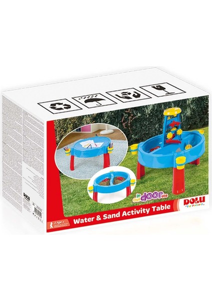 Dolu Su ve Kum Aktivite Masası