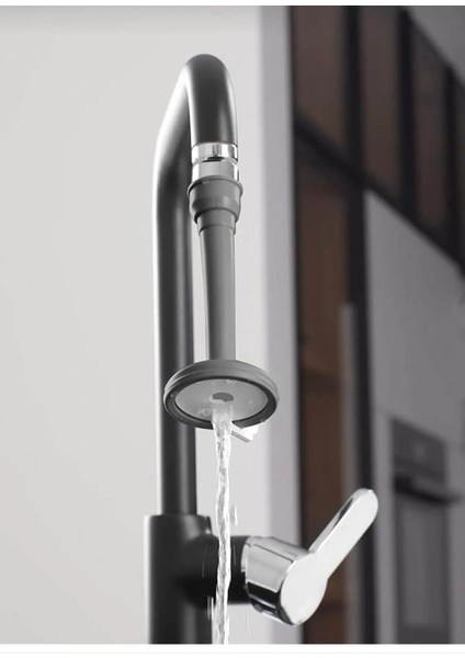 Ayarlanabilir Şelale Musluk Ucu - Antrasit fiyatları