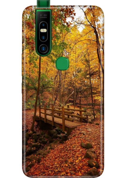 Infinix S5 Pro Kılıf Desenli Baskılı Tpu Rubber Kapak Kasımda Aşk