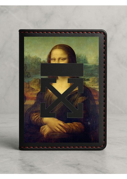 Ruhsat Koruyucu Baskılı Kart Bölmeli Siyah Vinlex Deri Ruhsat Kabı Kılıfı Retromona