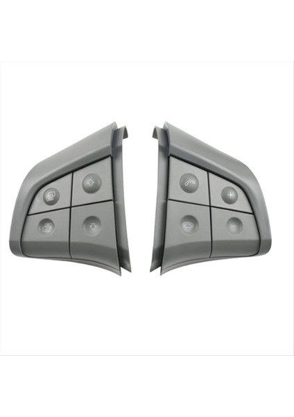 Araç Direksiyon Simidi Kontrol Anahtarı Düğmesi 4 Mercedes Benz W164 ml Gl B B/r-Sınıf 2006-2009 W251 Master Knob Gray (Yurt Dışından)