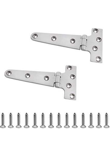 2 Adet Ağır Hizmet Tipi T Menteşe 6 Inç x 3inch Döküm Menteşe 316 Tekne ve Otomobil Için Paslanmaz Çelik (Yurt Dışından) modelleri