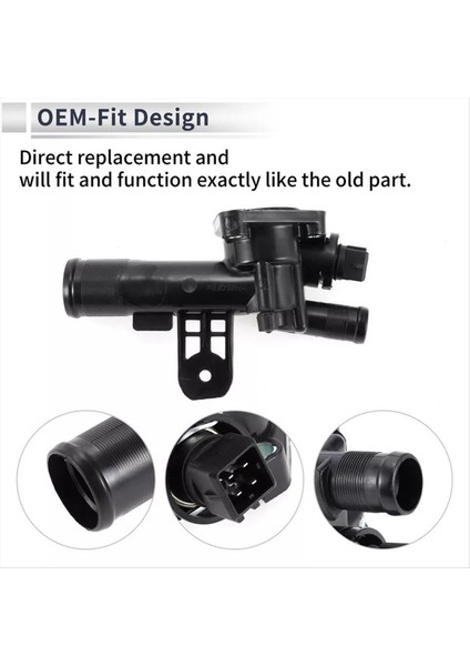 Renault Megane 2 Için Araba Soğutucu Muhafaza Termostat 8200558751 3 3 Scenic Twingo 2 1 5 Dcı (Yurt Dışından) modelleri