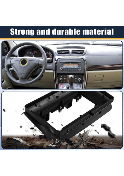 9 Inç Araba Fasya Çerçeve Adaptörü Kanbus Kutusu Android Radyo Dash Takım Paneli Kiti Fiat Croma 2005-2010 (Yurt Dışından) modelleri