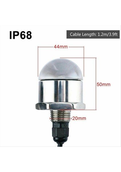 Paslanmaz Çelik Deniz Sualtı LED Işık 12V Sualtı 9 LED (Yurt Dışından) modelleri