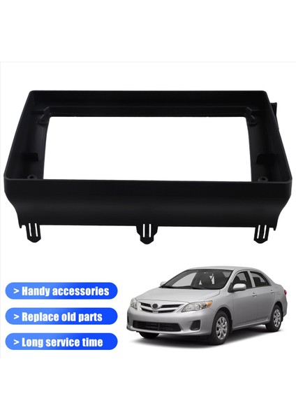 Toyota Isis 2004-2017 Için Araba Radyo Fasyası 9 Inç 2 Dın Stereo Player Kurul Surround Panel Çizgisi Kiti Gps Çerçeve (Yurt Dışından) modelleri