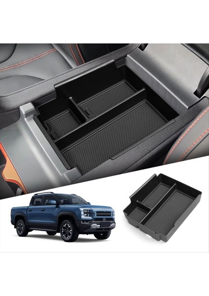 Byd Shark 2024 2025 Otomobil Tepsisi Organizatörleri Aksesuarları Için Araba Merkezi Konsolu Koltuk Saklama Kutusu (Yurt Dışından) modelleri