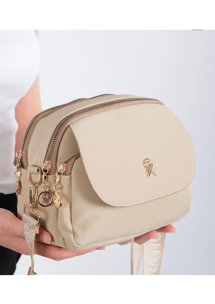 Kaliteli Saten Doku Kol Çantası 22X17X9