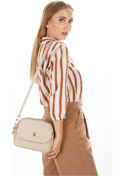 Kaliteli Saten Doku Kol Çantası 22X17X9