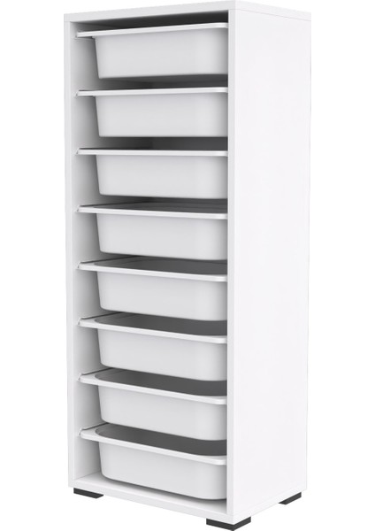 Cara 8 Sepetli Çok Amaçlı Mutfak Dolabı Beyaz indirimleri