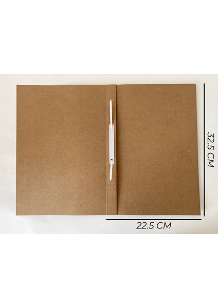 50 Adet Kraft Telli Dosya Baskısız 300 gr modelleri