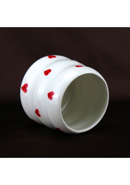 Kalpli, El Yapımı Seramik, Dalgalı Kupa 200ML fırsatları