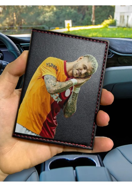 Ruhsat Kılıfı Deri Dikişli Desenli Oto Araba Motor Ruhsat Kabı Kılıfı Mauro Zzz