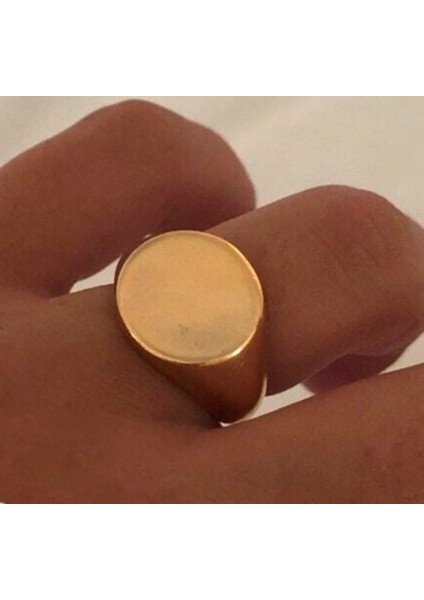 Unisex Yuvarlak Ayarlanılabilir Şövalye Yüzük