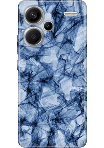 Xiaomi Redmi Note 13 Pro Plus 5g Kılıf Desenli Baskılı Tpu Rubber Kapak Blue Crystal