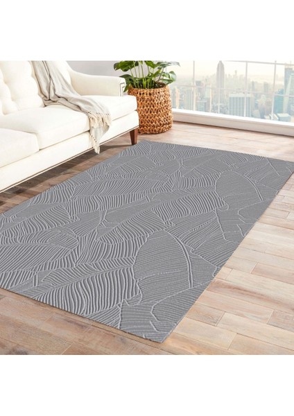 Rölyef Halı 80X150 Garden A.gri