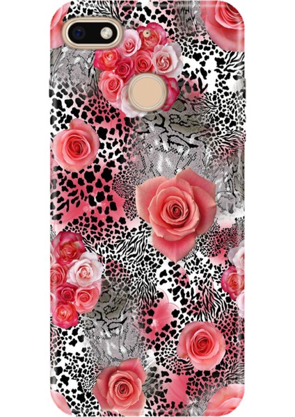 General Mobile Gm 8 Go Kılıf Desenli Baskılı Tpu Rubber Kapak Flower Design